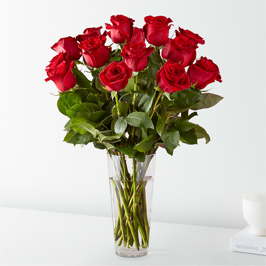 Long Stem Red Rose Bouquet – Henderson Florist, Lebanon TN
