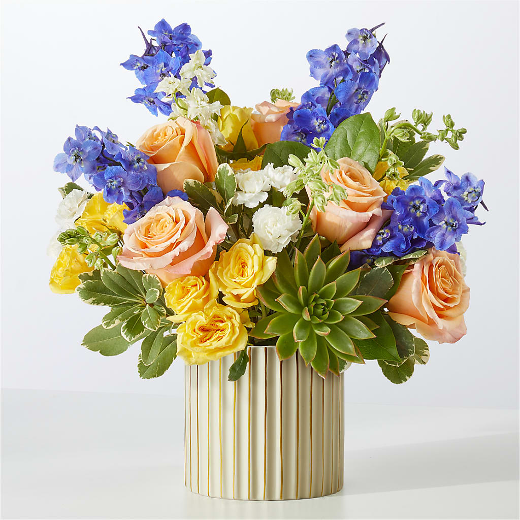 Cobalt Reverie Bouquet – Henderson Florist, Lebanon TN