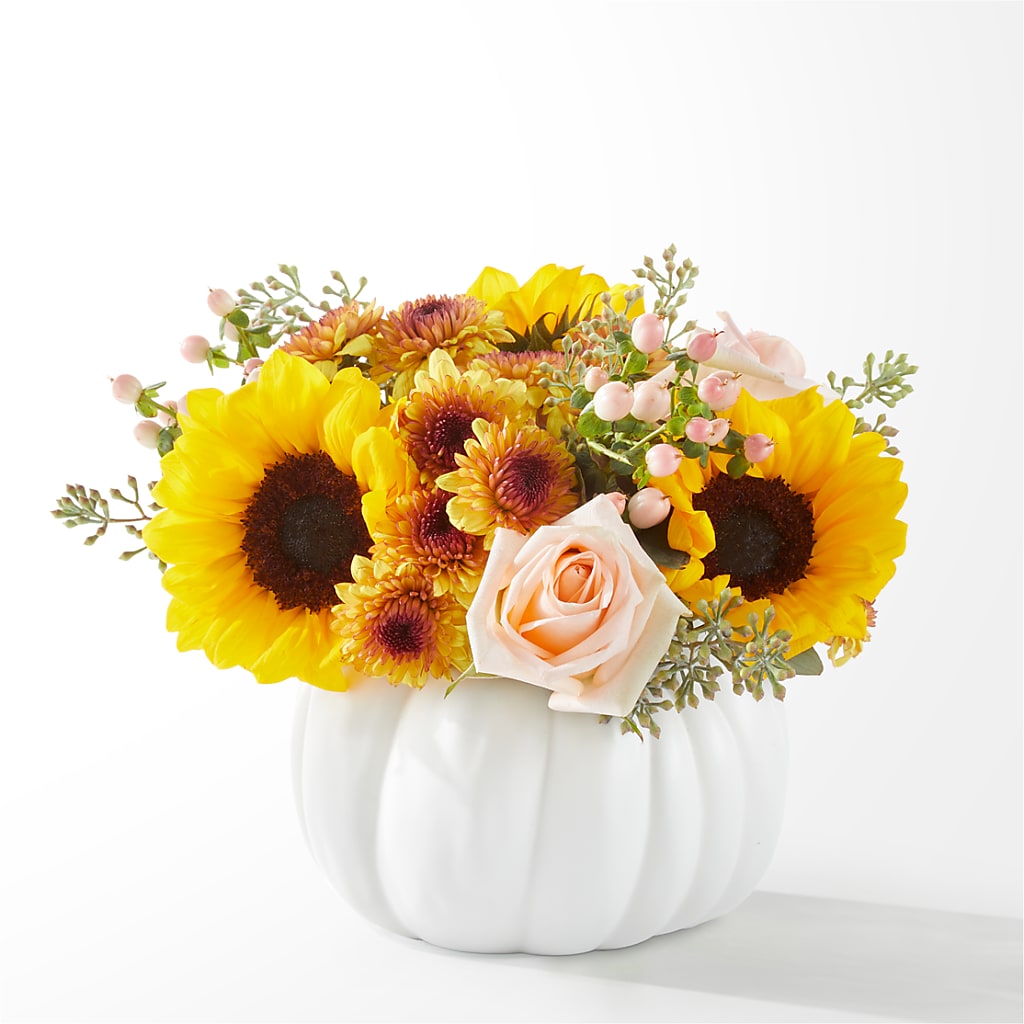 Pumpkin to Talk About Bouquet – Henderson Florist, Lebanon TN