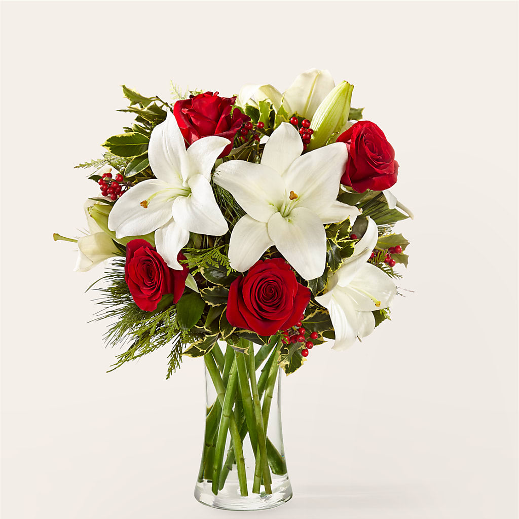 Sparkling Snowflakes Bouquet – Henderson Florist, Lebanon TN