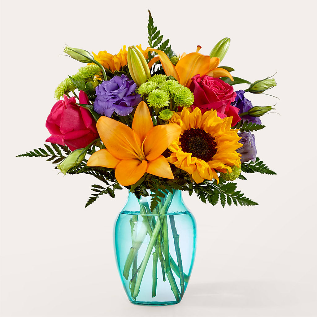 Double Rainbow Bouquet – Henderson Florist, Lebanon TN