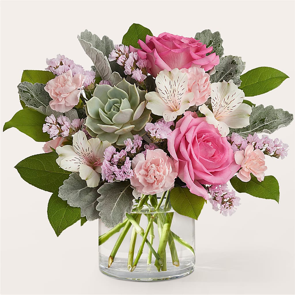 Dusty Rose Bouquet – Henderson Florist, Lebanon TN