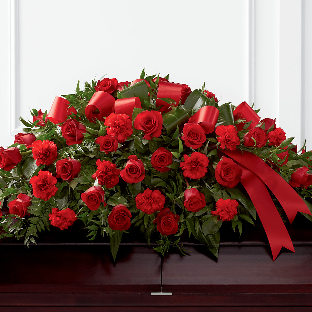 Tribute of Life Casket Spray – Henderson Florist, Lebanon TN