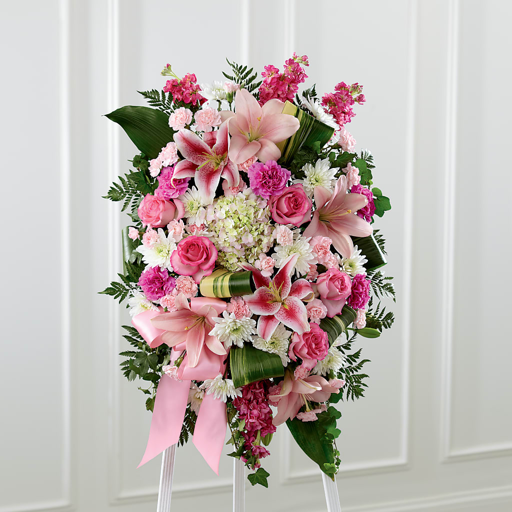 Comforting Standing Spray – Henderson Florist, Lebanon TN