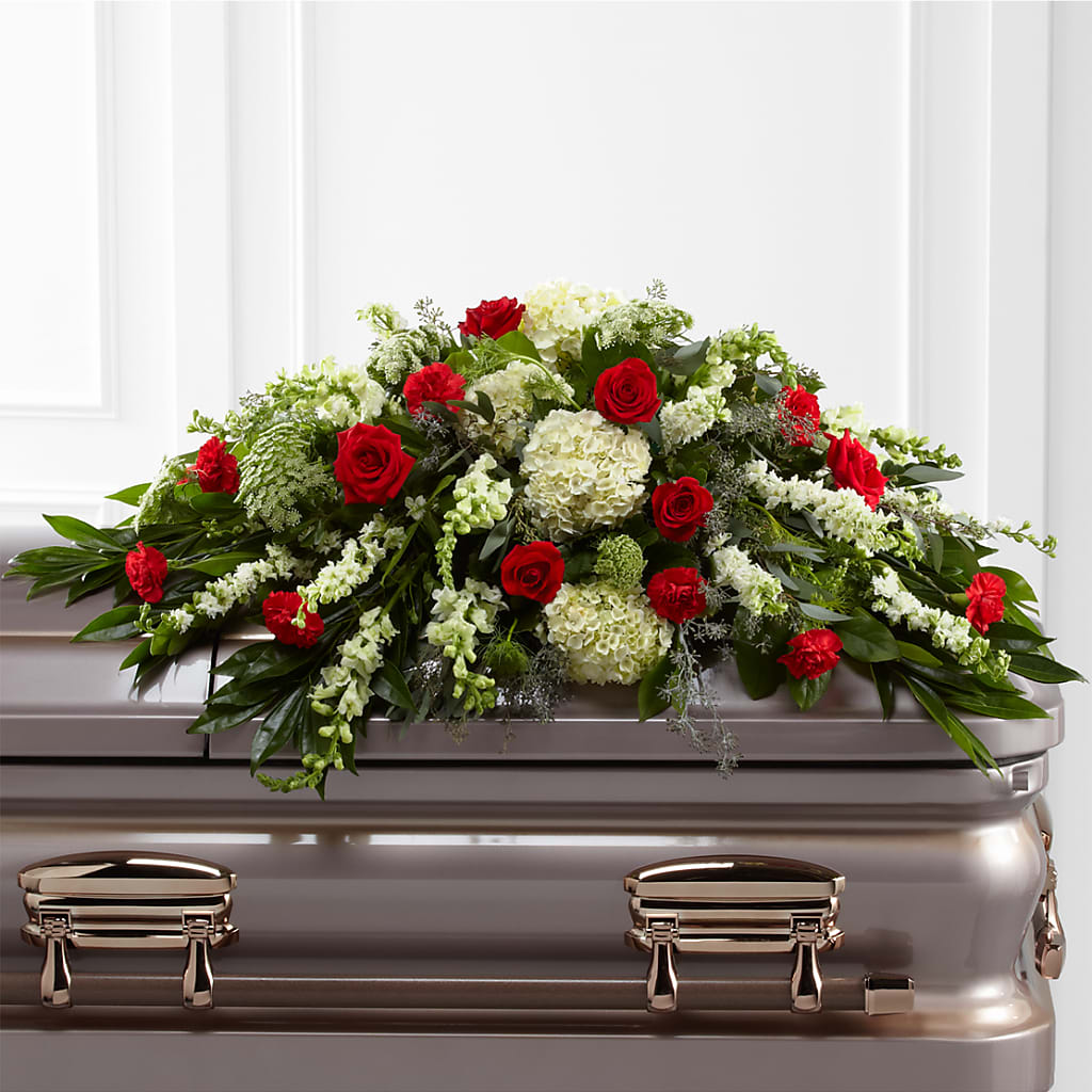 Sincerity Casket Spray – Henderson Florist, Lebanon TN