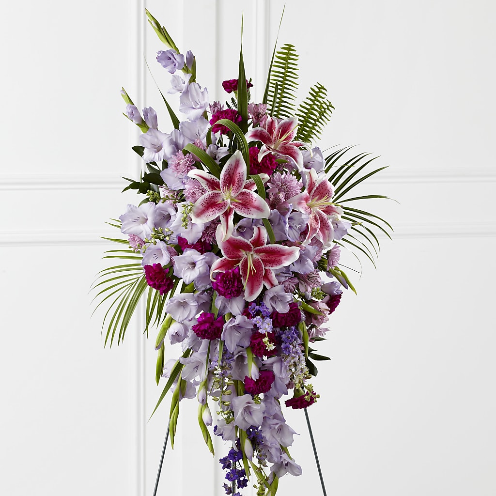 Tender Touch Standing Spray – Henderson Florist, Lebanon TN