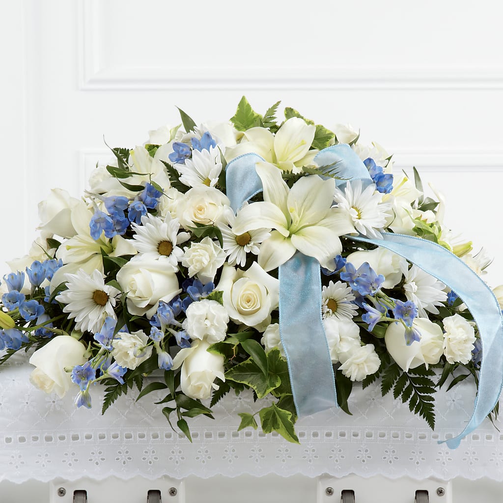 Tender Treasure Casket Spray – Henderson Florist, Lebanon TN