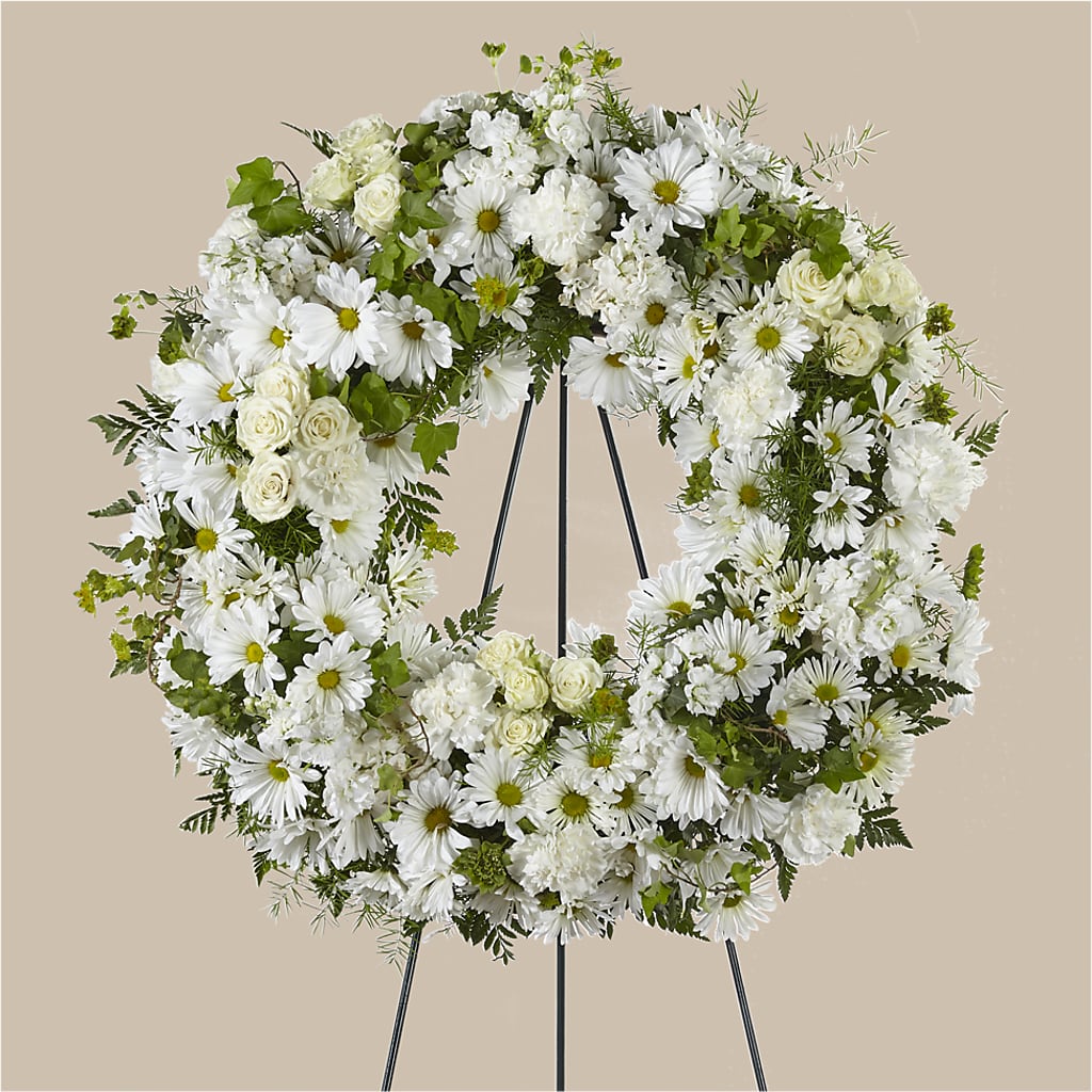 Faithful Wishes Wreath – Henderson Florist, Lebanon TN