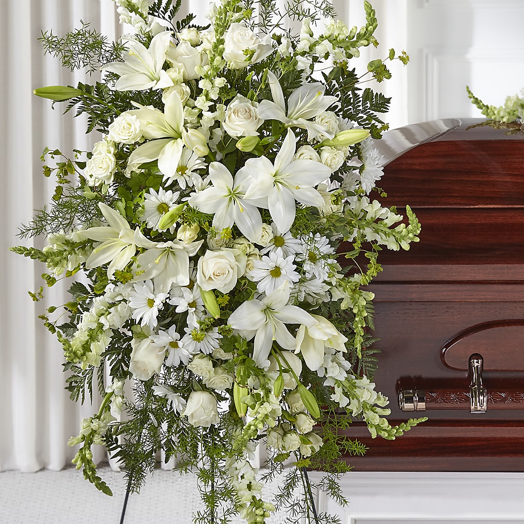 Loving Thoughts Standing Spray – Henderson Florist, Lebanon TN