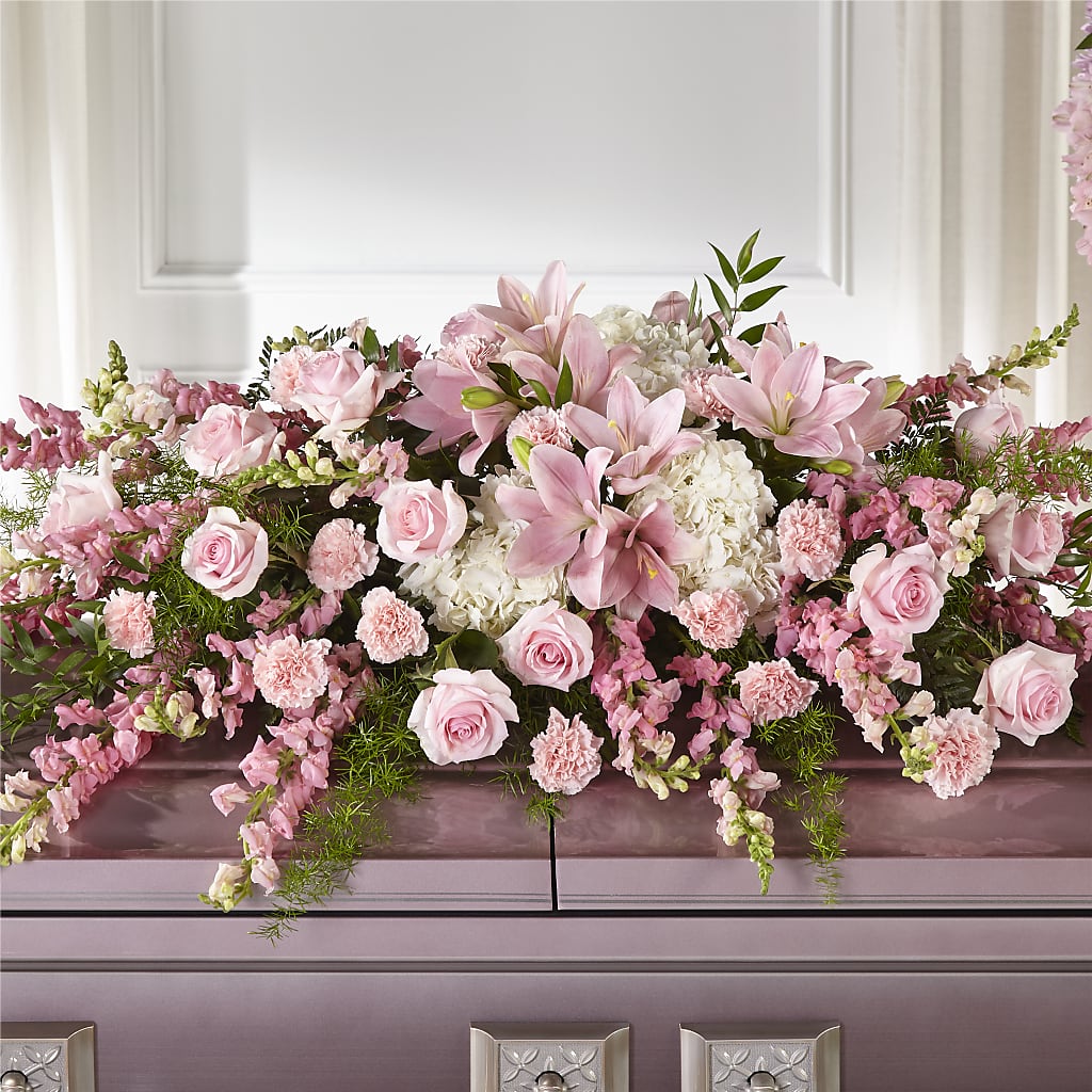 Life & Remembrance Casket Spray – Henderson Florist, Lebanon TN