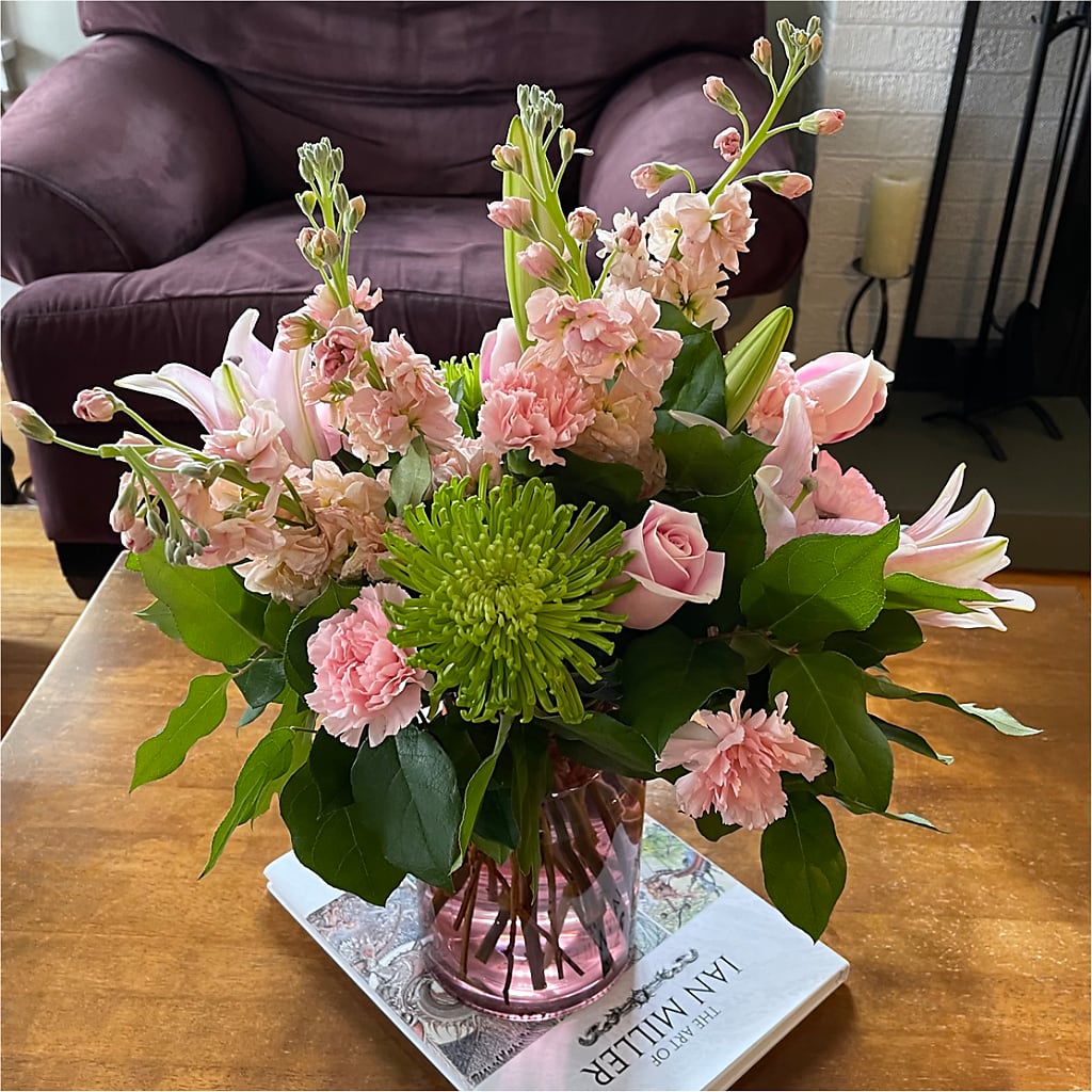 Pretty in Pink Bouquet – Henderson Florist, Lebanon TN
