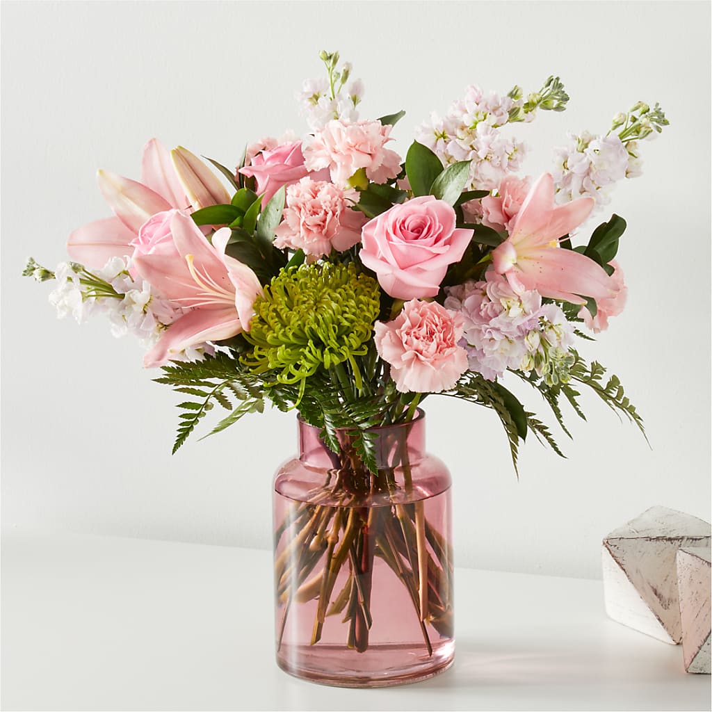 Pretty in Pink Bouquet – Henderson Florist, Lebanon TN