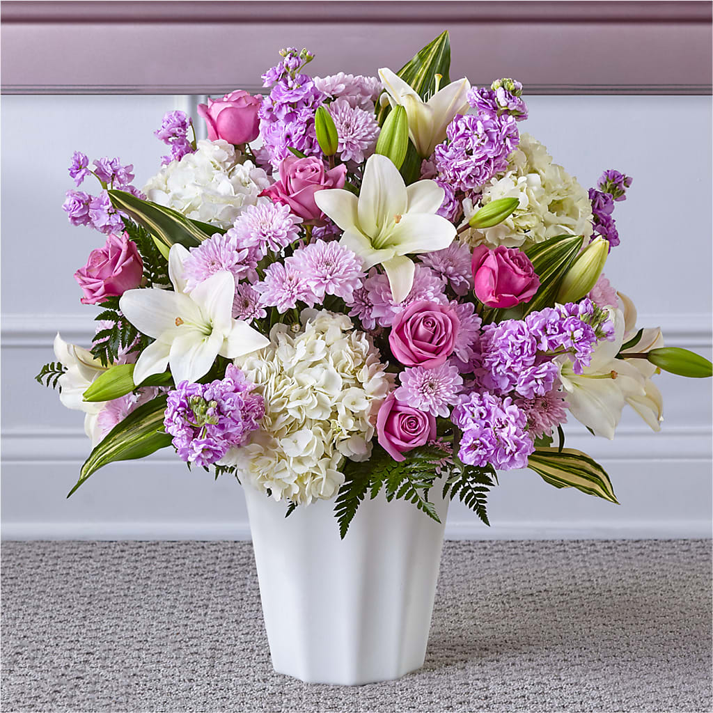 Heaven Sent Floor Basket – Henderson Florist, Lebanon TN
