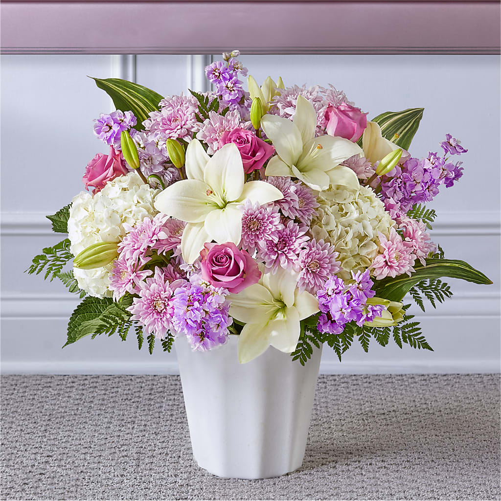 Heaven Sent Floor Basket – Henderson Florist, Lebanon TN