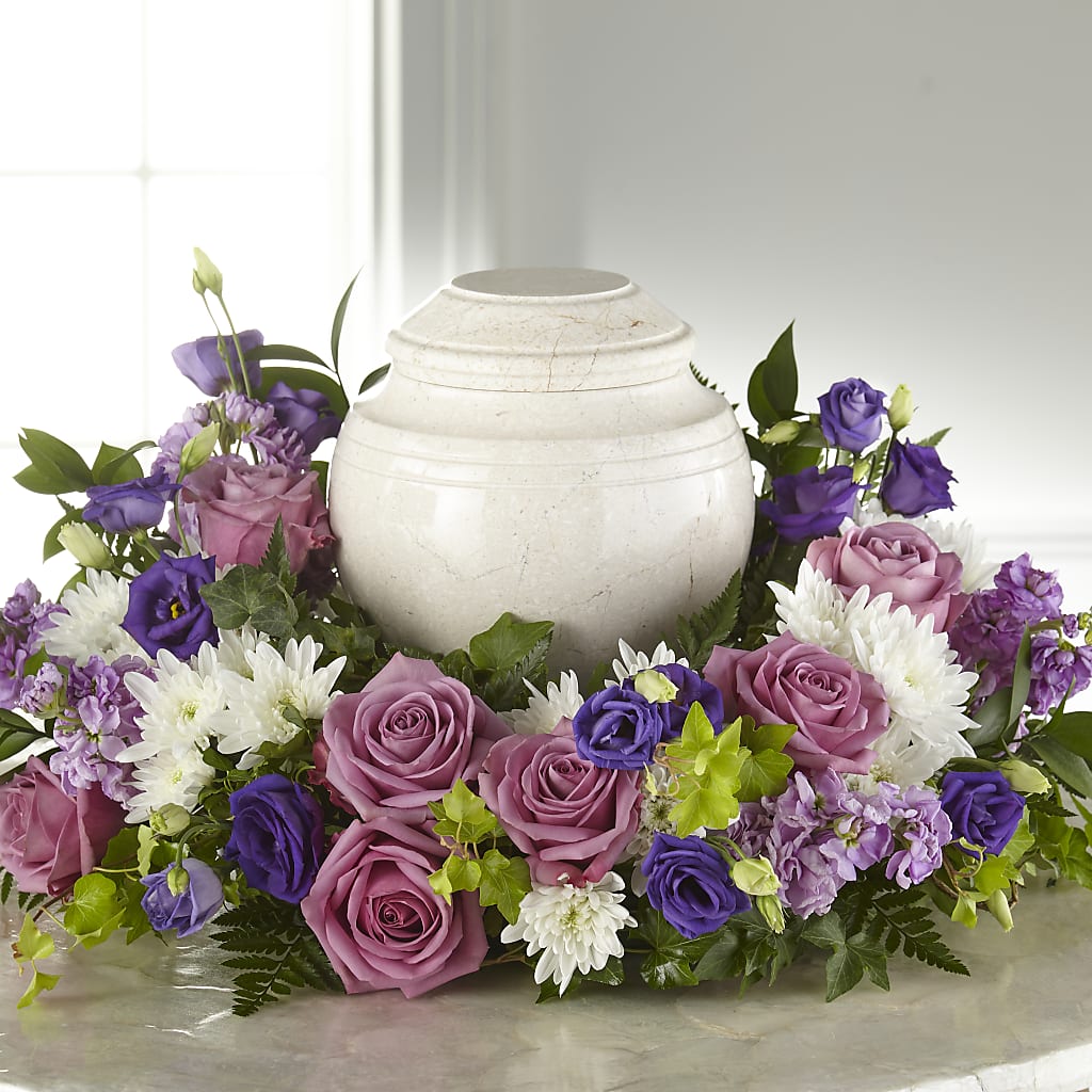 Blooming Sympathy Cremation Adornment – Henderson Florist, Lebanon TN