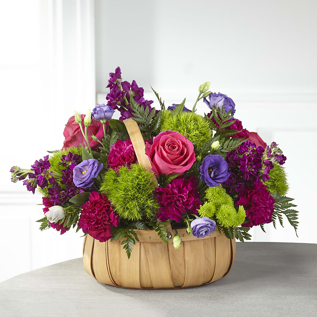Serene Sanctuary Basket – Henderson Florist, Lebanon TN