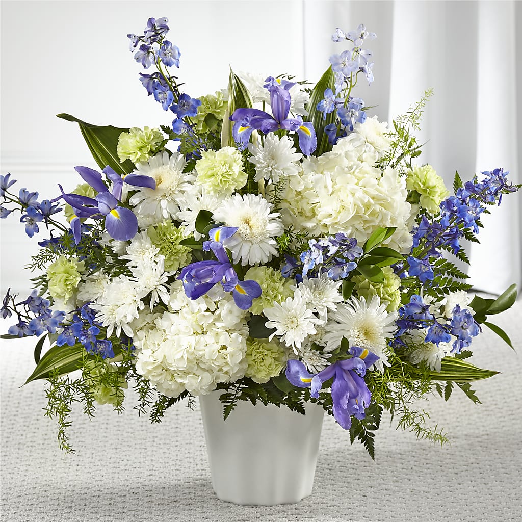 Soft Serenity Floor Basket – Henderson Florist, Lebanon TN