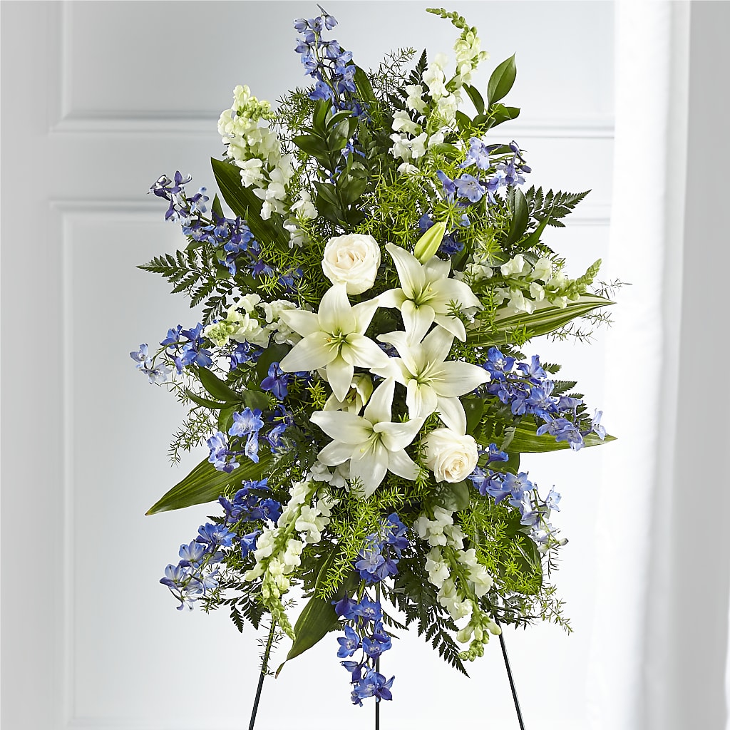 Faithful Friend Standing Spray – Henderson Florist, Lebanon TN
