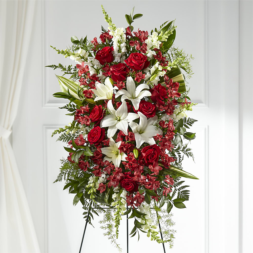 Everlasting Memory Standing Spray – Henderson Florist, Lebanon TN