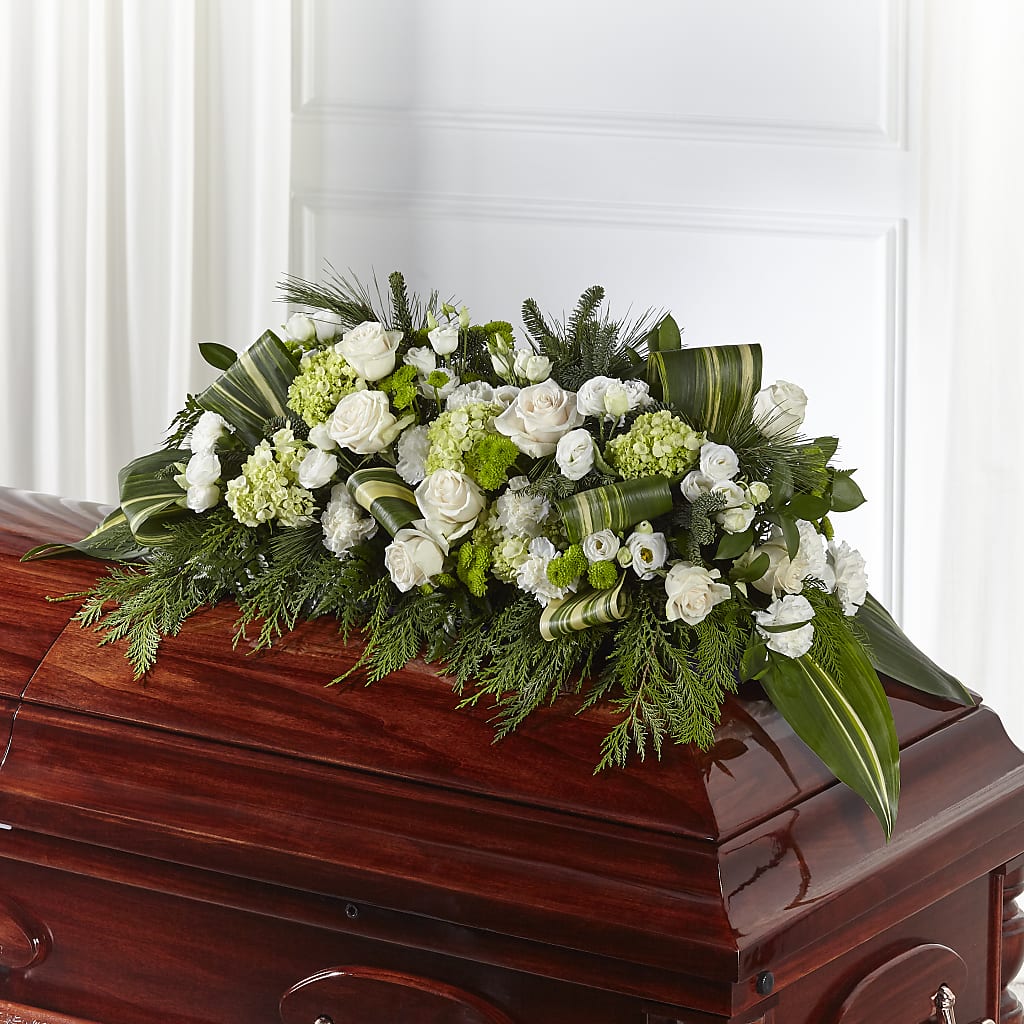 Hopeful Gesture Casket Spray – Henderson Florist, Lebanon TN