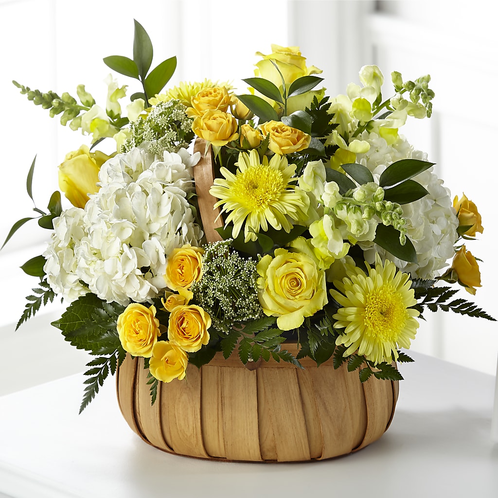 Rustic Remembrance Basket – Henderson Florist, Lebanon TN