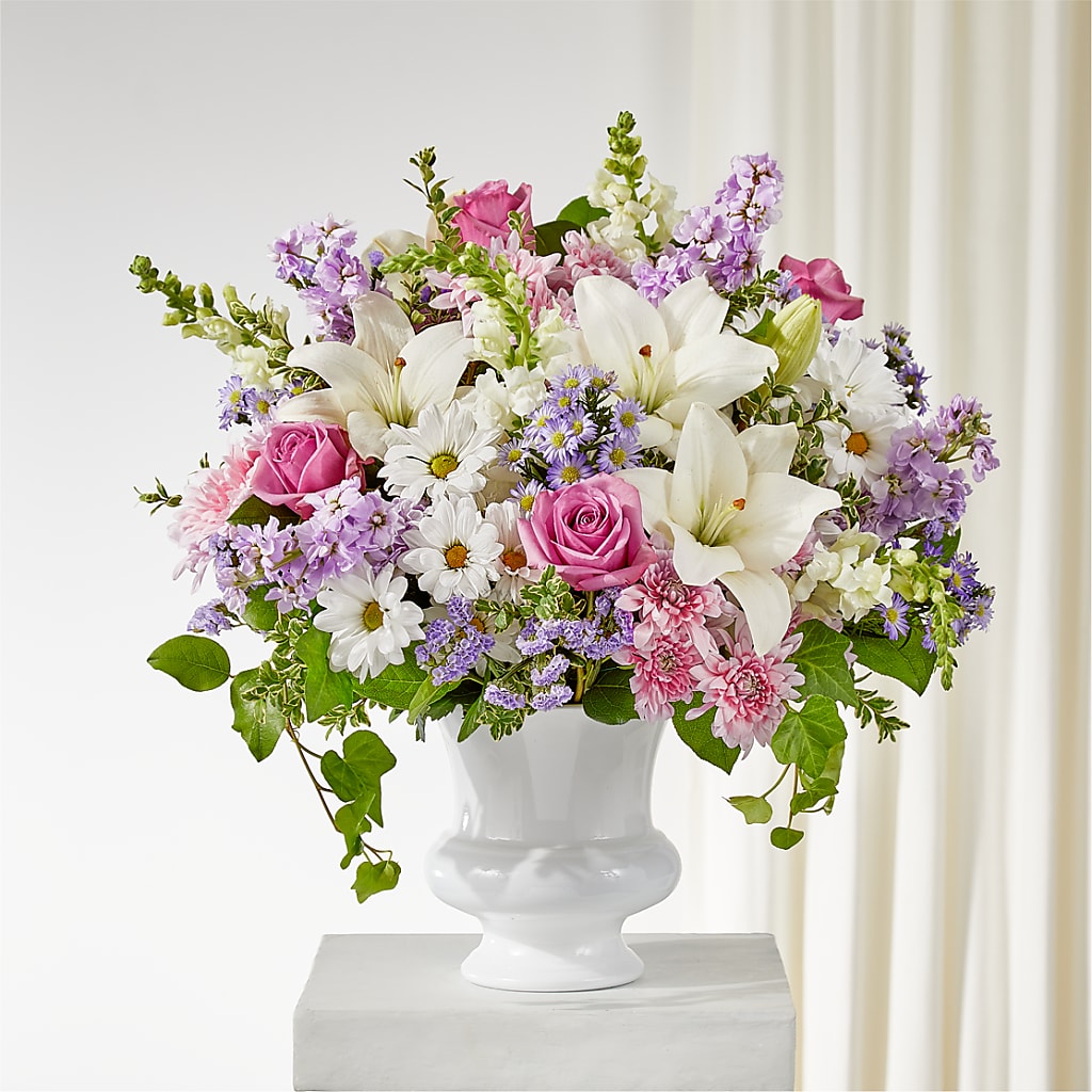Remarkable Life Urn Arrangement – Henderson Florist, Lebanon TN