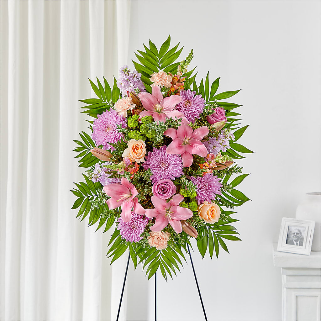 Love & Light Standing Spray – Henderson Florist, Lebanon TN