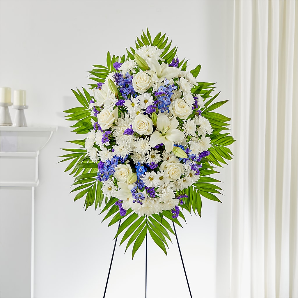 At Rest Standing Spray – Henderson Florist, Lebanon TN
