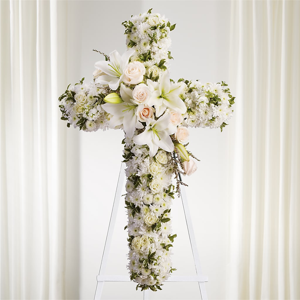 Spiritual Guidance Standing Spray – Henderson Florist, Lebanon TN