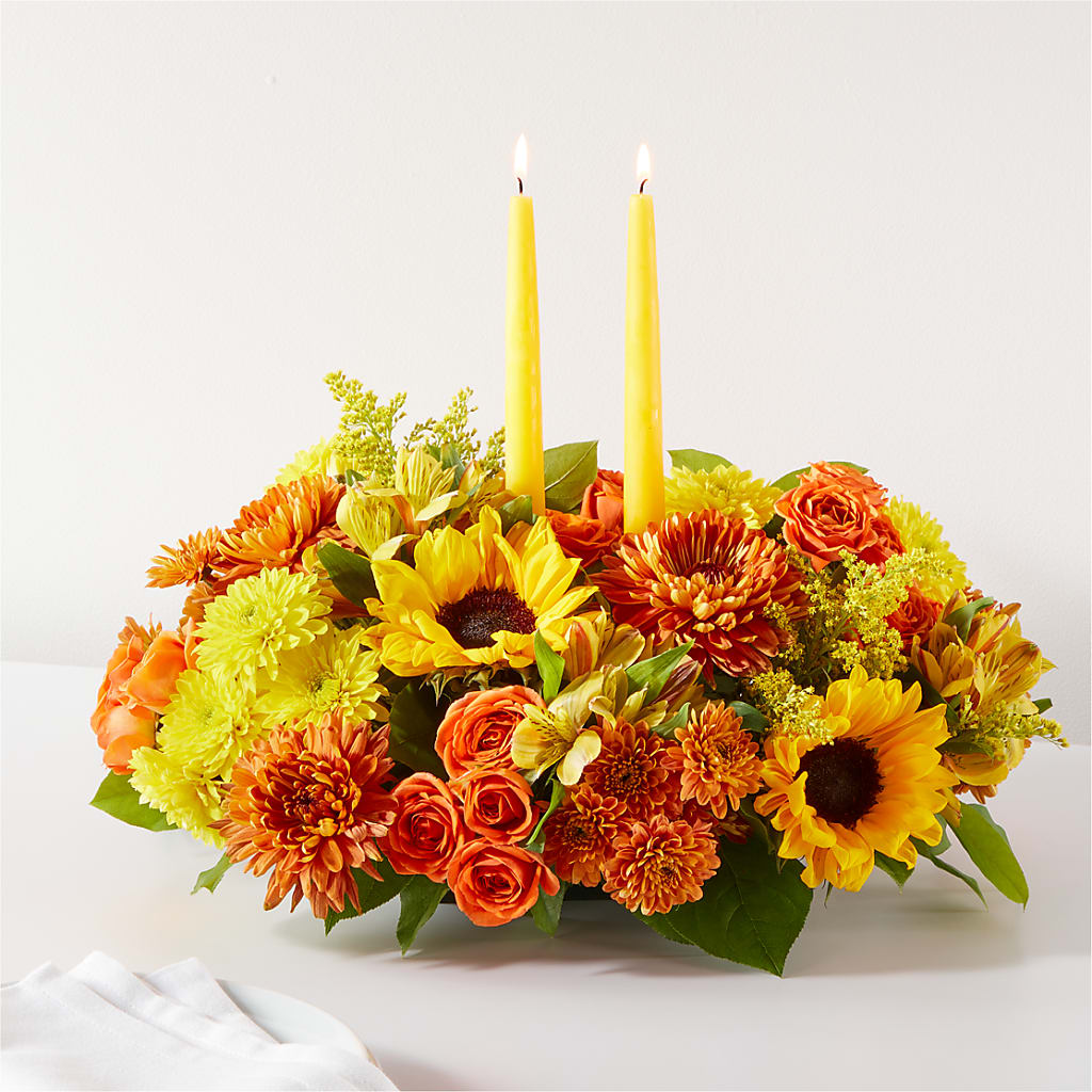 Autumn Harmony Centerpiece – Henderson Florist, Lebanon TN