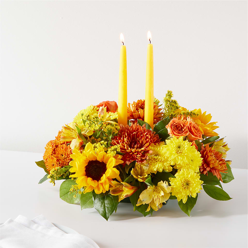 Autumn Harmony Centerpiece – Henderson Florist, Lebanon TN