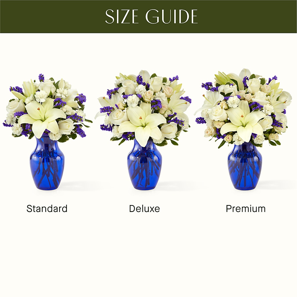 Sapphire Rush Bouquet – Henderson Florist, Lebanon TN