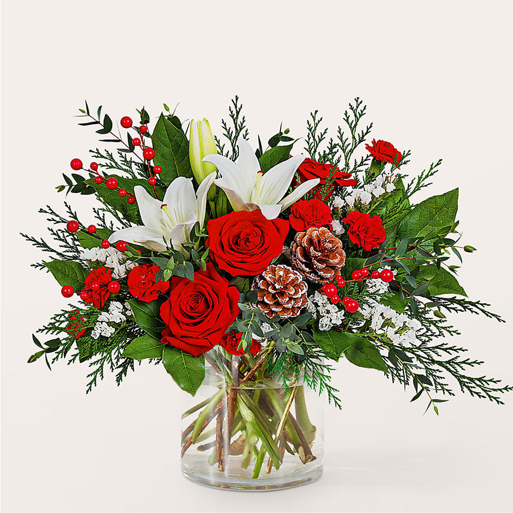Best in Snow Bouquet – Henderson Florist, Lebanon TN