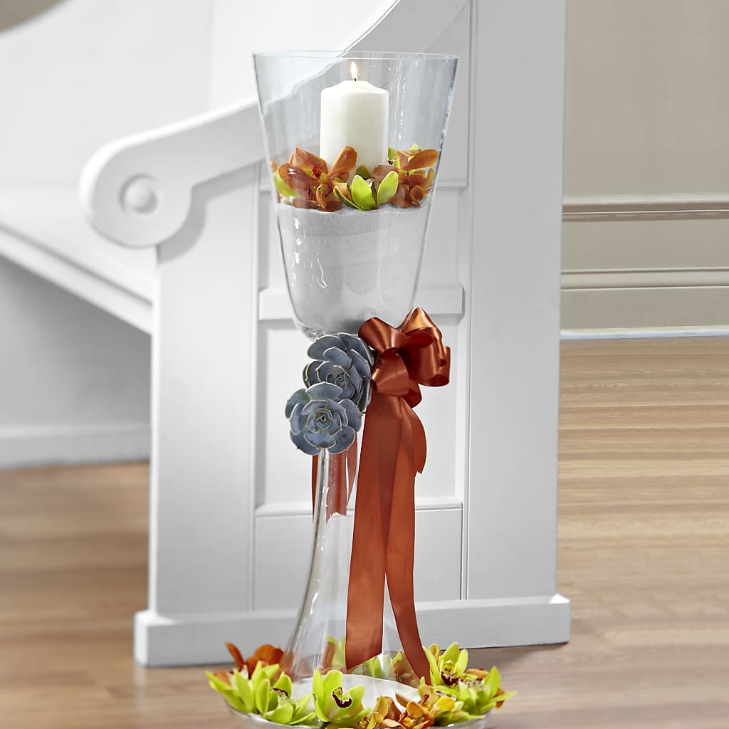 Matrimony Pew Decor – Henderson Florist, Lebanon TN