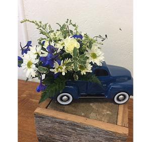 Blue Truck –  Henderson Florist, Lebanon TN