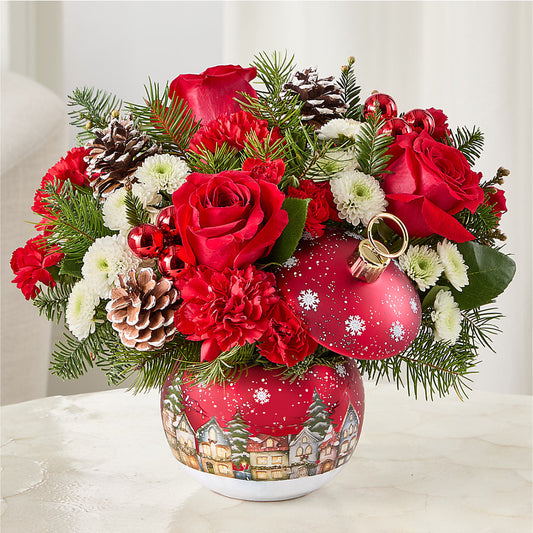 Christmas Carols Ornament –  Henderson Florist, Lebanon TN