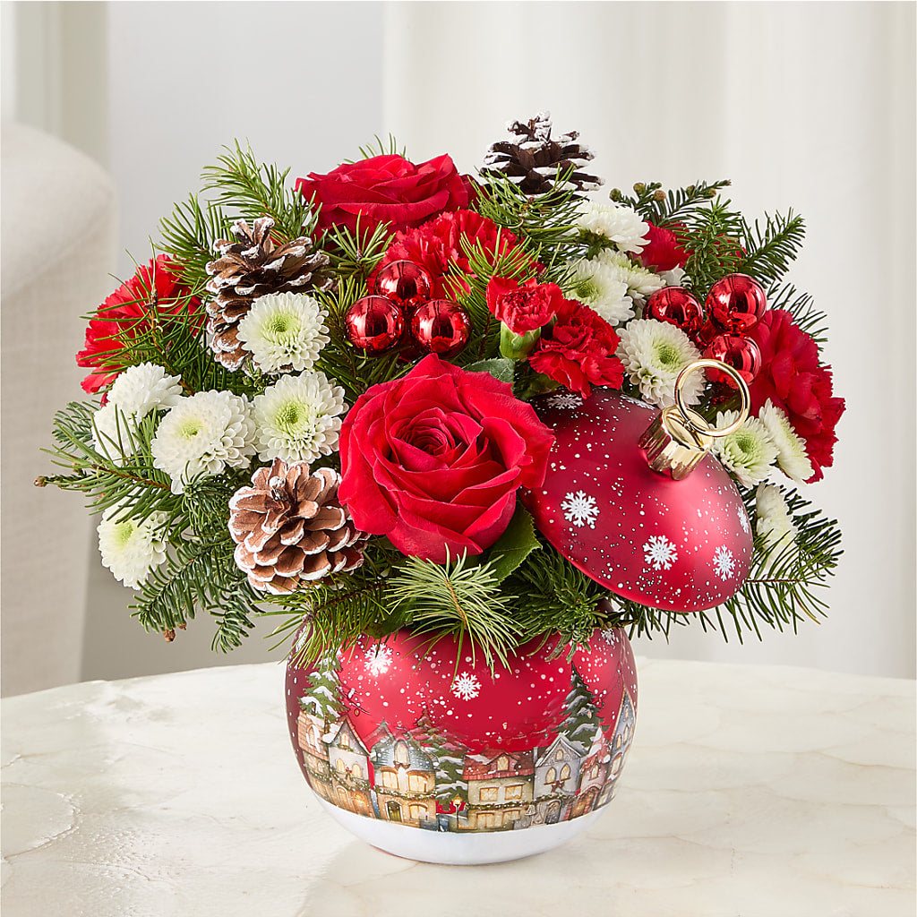 Christmas Carols Ornament –  Henderson Florist, Lebanon TN