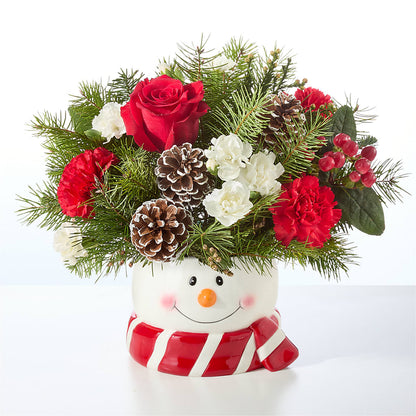 Jolly Snowman Bouquet –  Henderson Florist, Lebanon TN