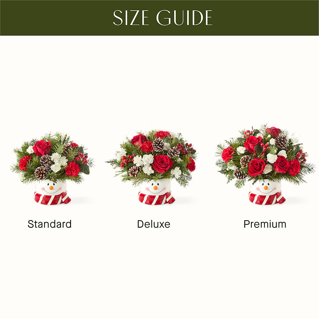 Jolly Snowman Bouquet –  Henderson Florist, Lebanon TN