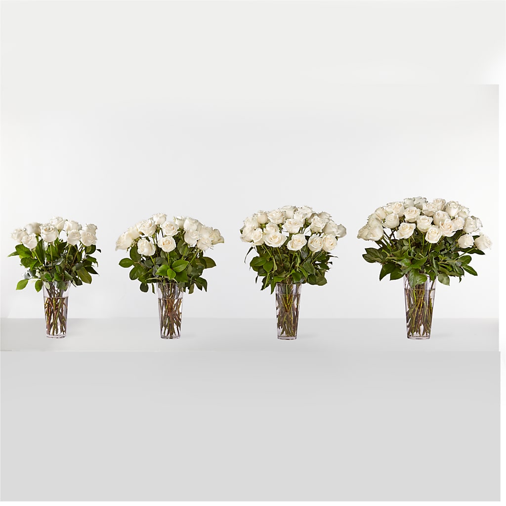 Long Stem White Rose Bouquet –  Henderson Florist, Lebanon TN