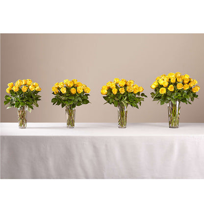Long Stem Yellow Rose Bouquet –  Henderson Florist, Lebanon TN