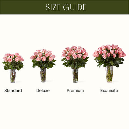 Long Stem Pink Rose Bouquet –  Henderson Florist, Lebanon TN