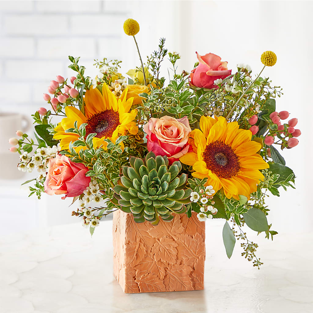Sunflower Season Bouquet –  Henderson Florist, Lebanon TN