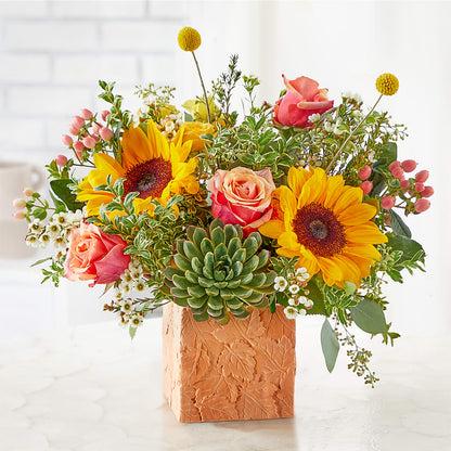 Sunflower Season Bouquet –  Henderson Florist, Lebanon TN