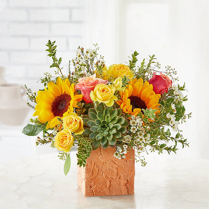 Sunflower Season Bouquet –  Henderson Florist, Lebanon TN