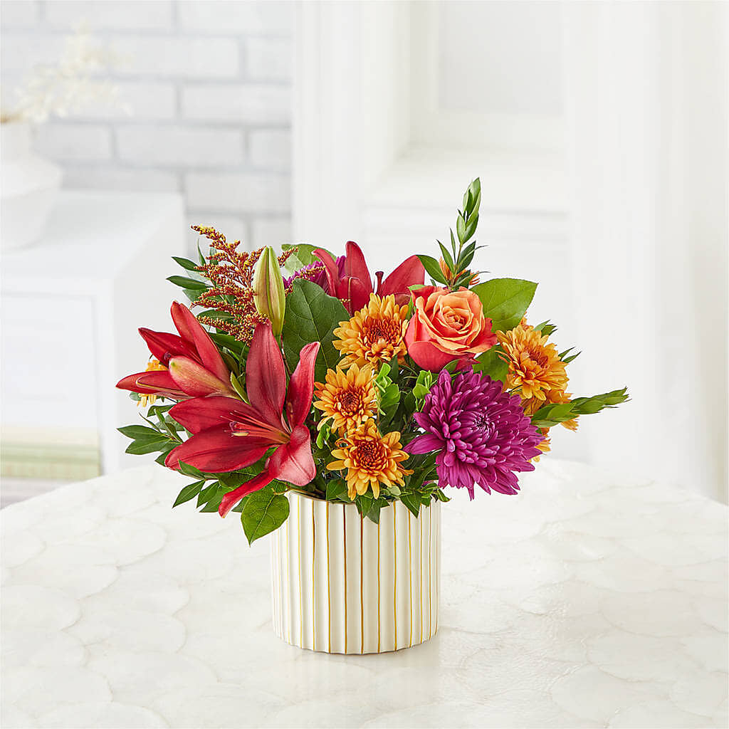 Burgundy Landscape Bouquet –  Henderson Florist, Lebanon TN