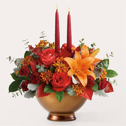 Fruits of Fall Centerpiece –  Henderson Florist, Lebanon TN