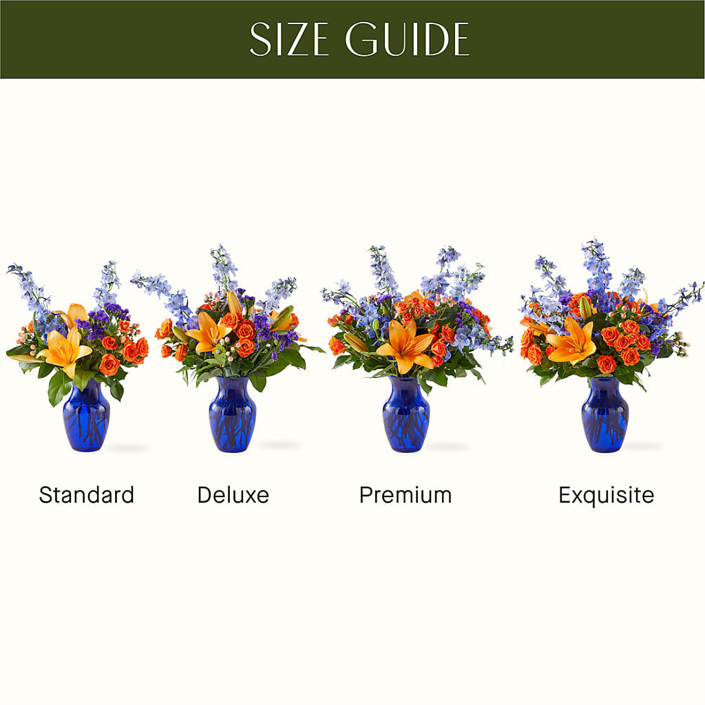 Radiant Citrus Bouquet –  Henderson Florist, Lebanon TN