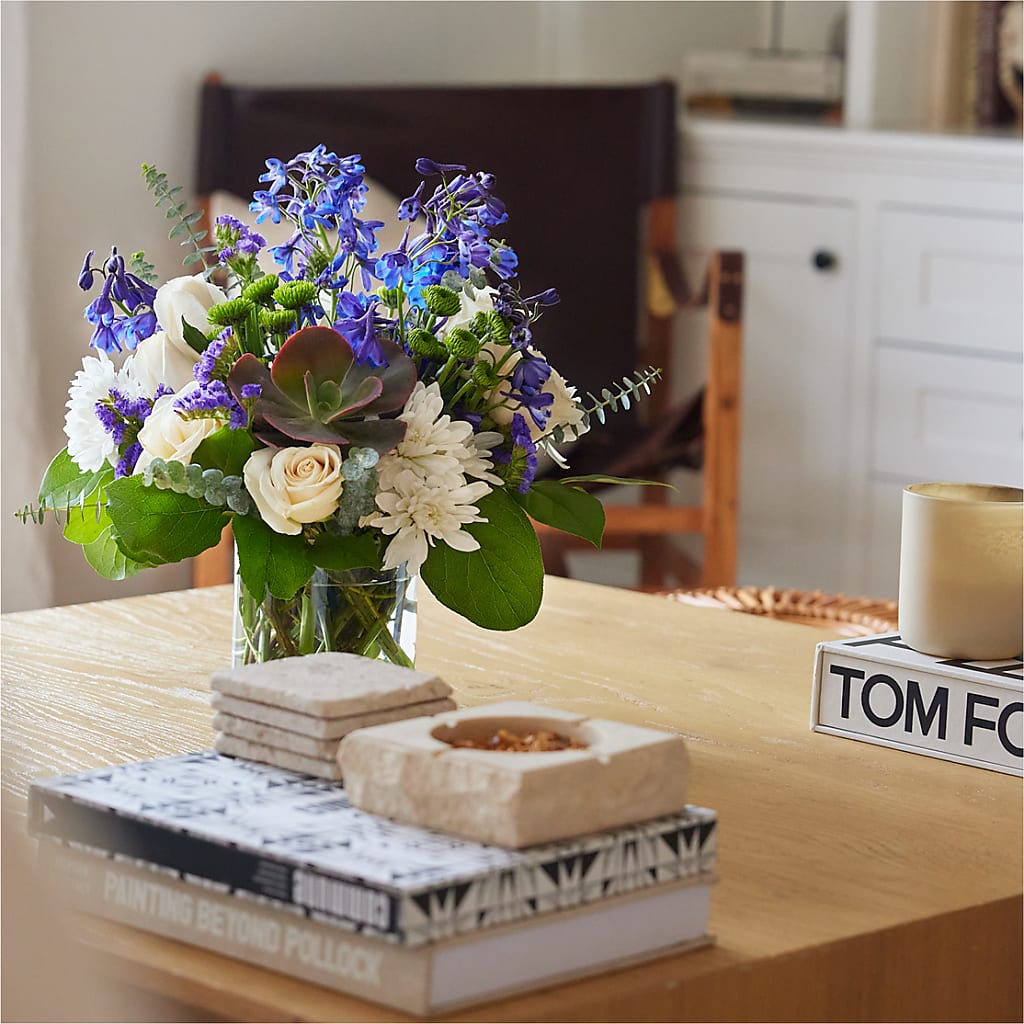 Cerulean Waves Bouquet –  Henderson Florist, Lebanon TN
