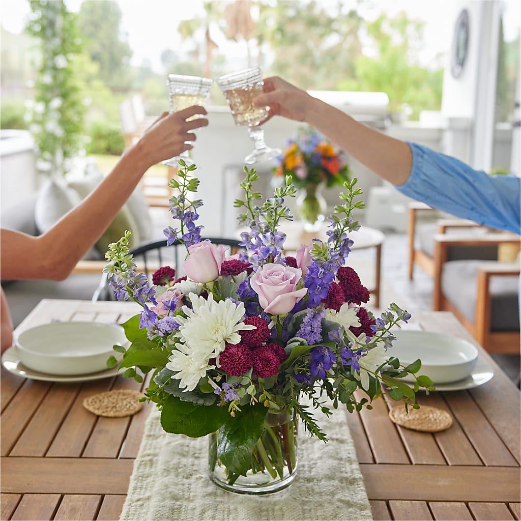 Violet Frost Bouquet –  Henderson Florist, Lebanon TN